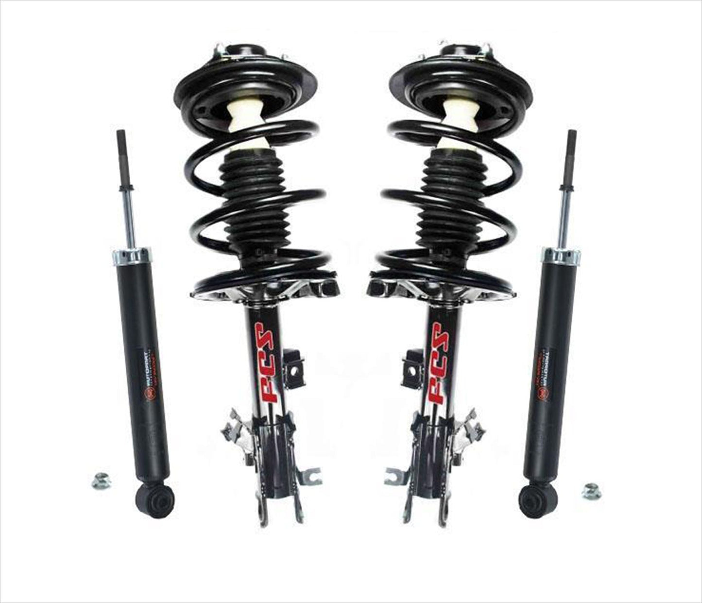 Puntales delanteros completos y amortiguadores traseros para Infiniti FX35 FX45 2003-2008