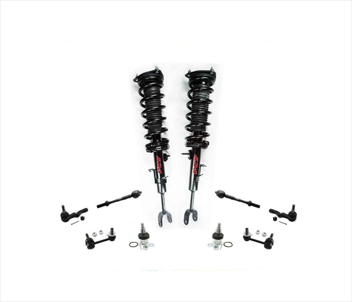 F Spring Struts Chassis Fits For 03-06 Infiniti G35 4-Door Sedan Rear Wheel Drv