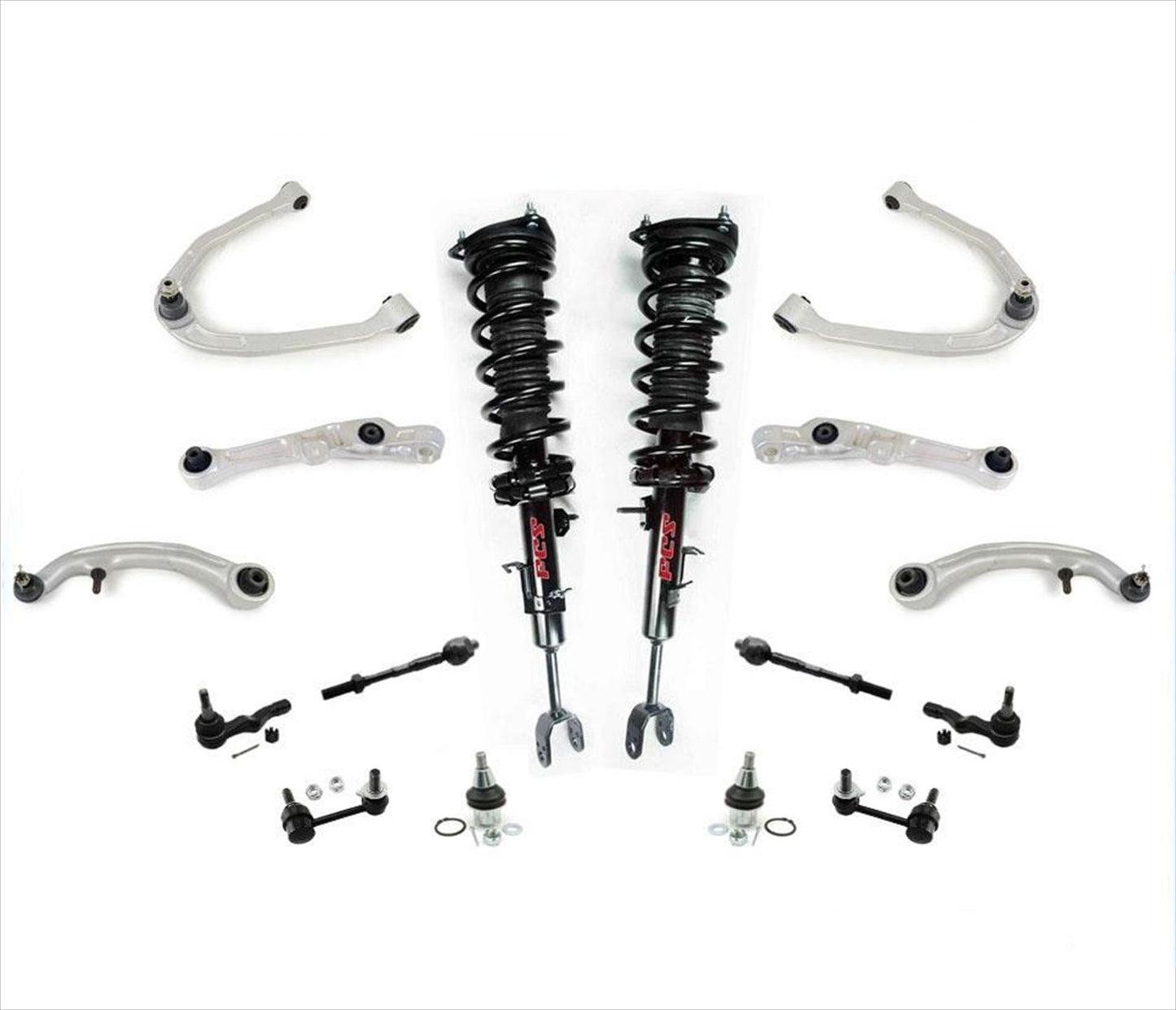Frt Spr Strut Control Arms 16PC 03-06 For Infiniti G35 4-DR Sedan R Wheel Drv