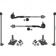 8 Pieces Kit For Tie Rods Ball Joints & Links Fits For BMW 06-07 525Xi