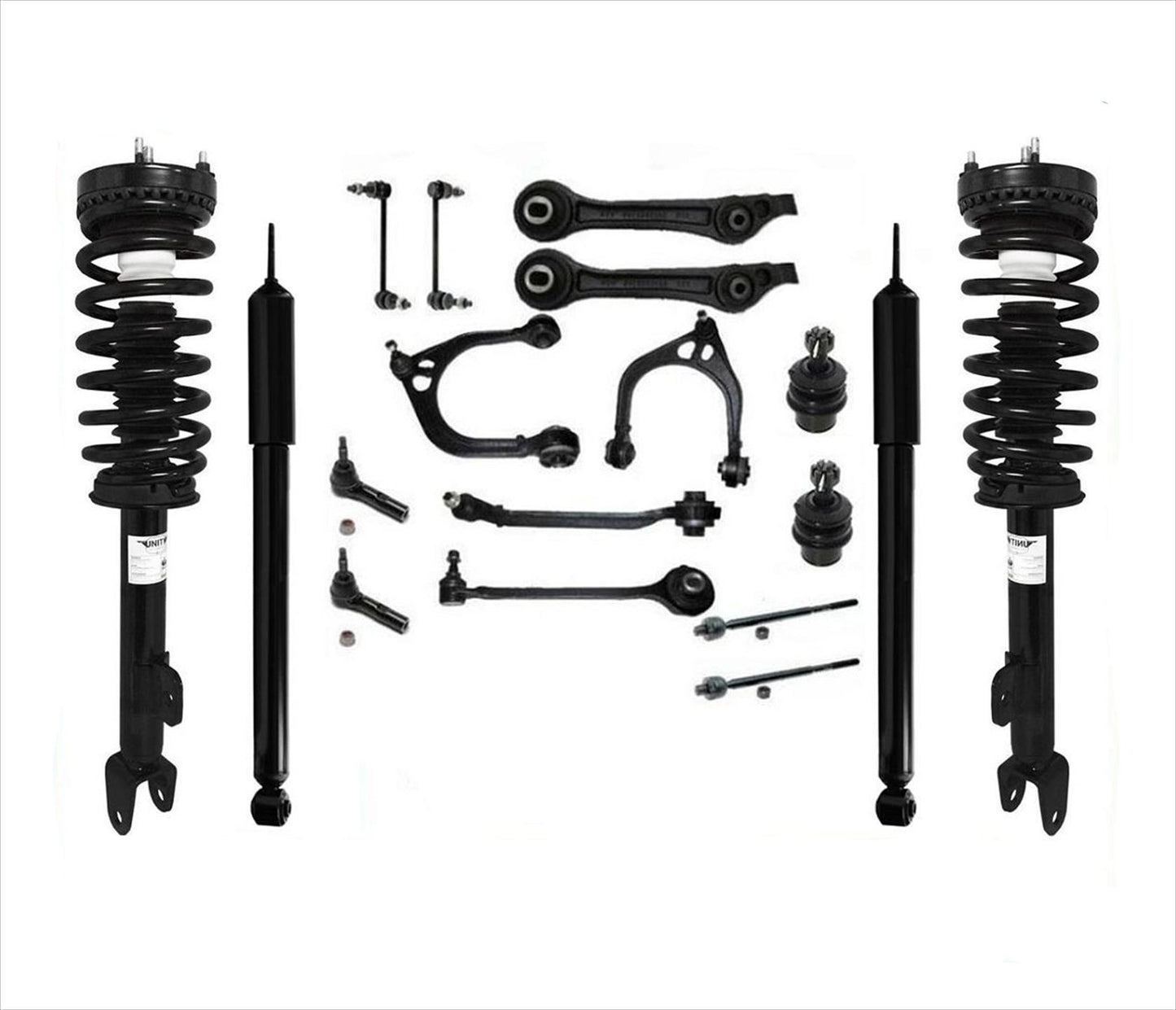 Front Struts Shocks Control Arms Fits 05-10 Chrysler 300 5.7L Rear Wheel Drive