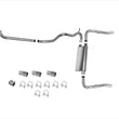 For GM 85-92 GM Camaro V6 Dynomax Muffler With WKR Pipes Dual Exhaust System