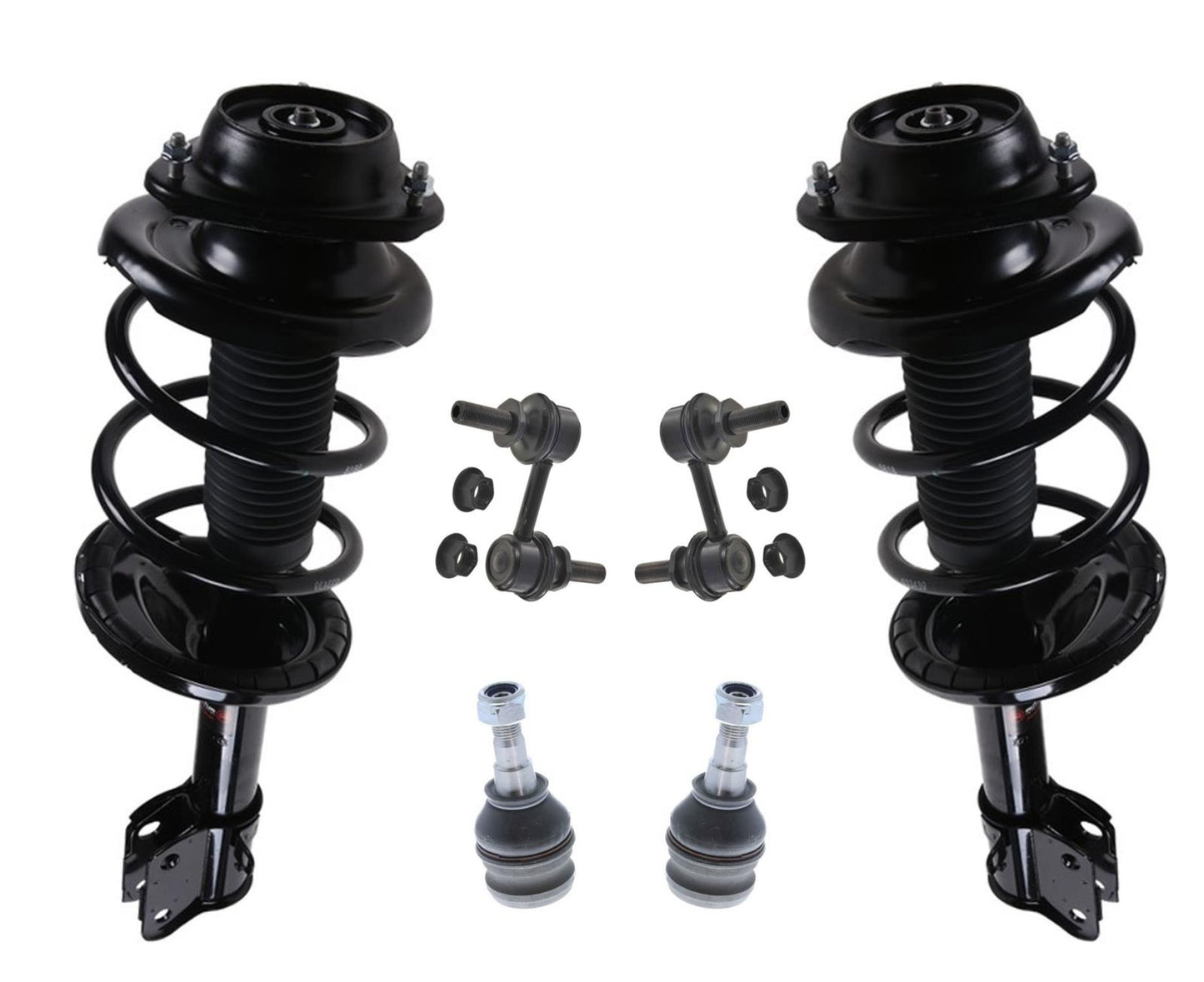 Front Complete Coil Spring Struts Fits for 10-12 Subaru Outback Wagon 6Pc