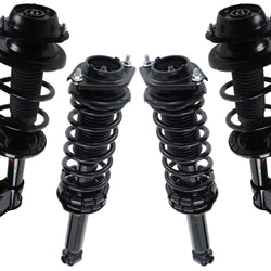 Front & Rear Complete Coil Spring Struts Fits for 10-12 Subaru Outback Wagon 4Pc