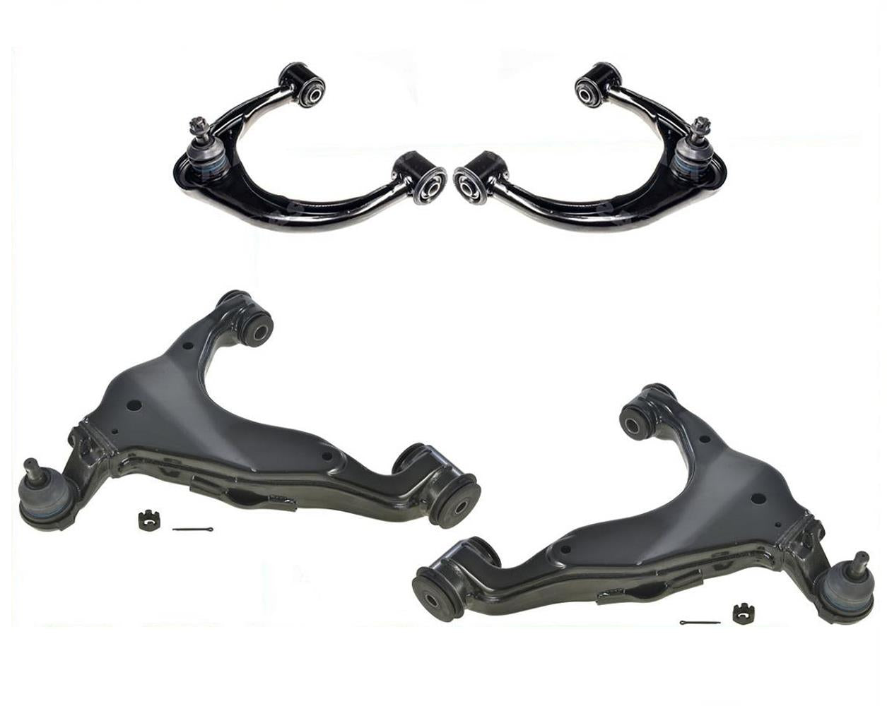Front Upper & Lower Control Arms W/ Joints For Toyota Tacoma 4 Wheel Drive 05-15