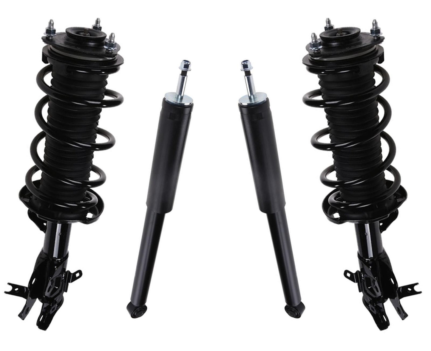 Puntales delanteros completos y amortiguadores traseros para Honda Civic 2012-2015 Coupé de 2 puertas