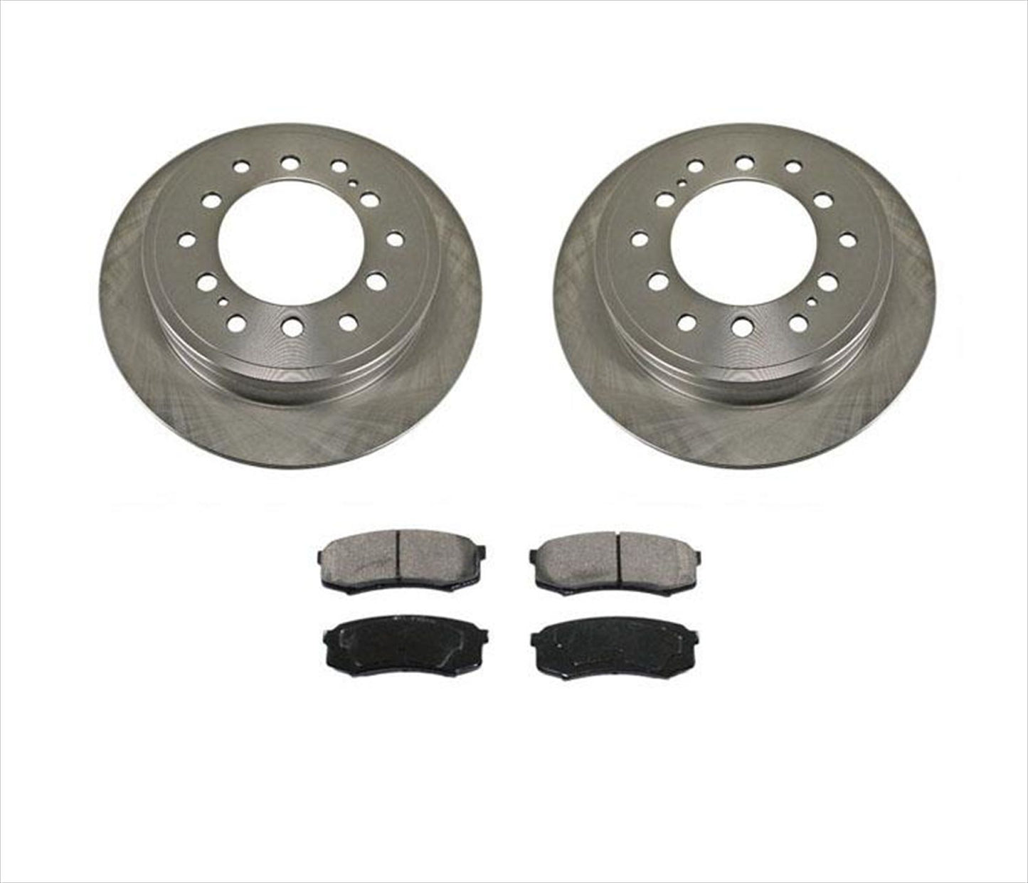 REAR Brake Rotors & Ceramic Pads Fits for 10-20 GX460 10-20 Toy 4 Runner