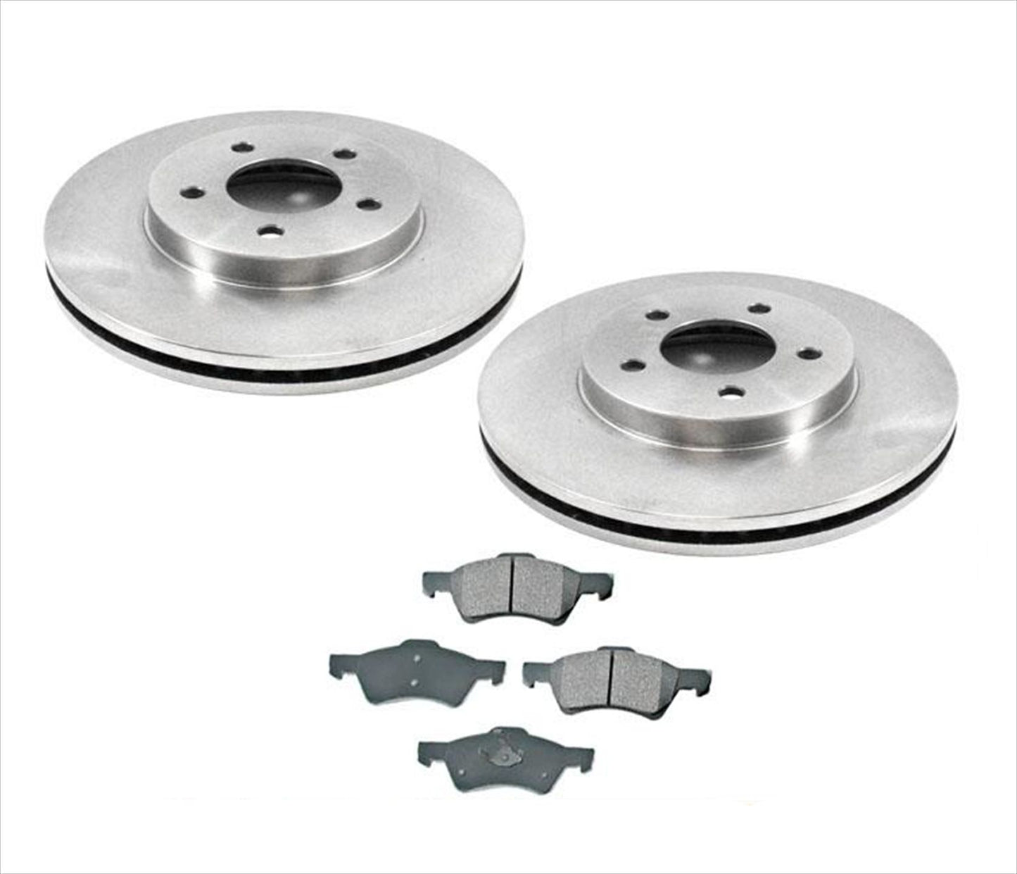Fits For 2011-2012 Ford ESCAPE Front Disc Brake Rotors models with rear drum