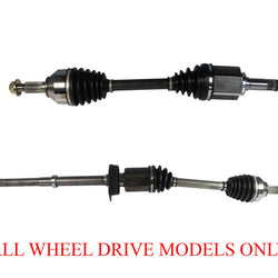 2 Front CV Axle Shaft Assembly Set for 2008 Ford Taurus X All Wheel Dr
