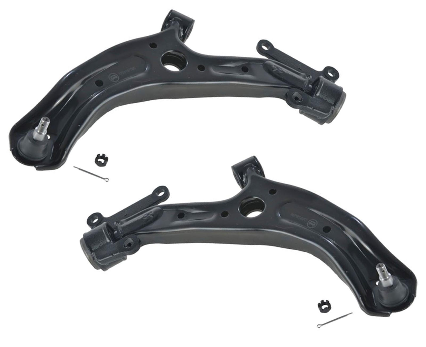 Para Honda 07-08 Fit (2) Conjunto de brazo de control inferior delantero con junta esférica de buje