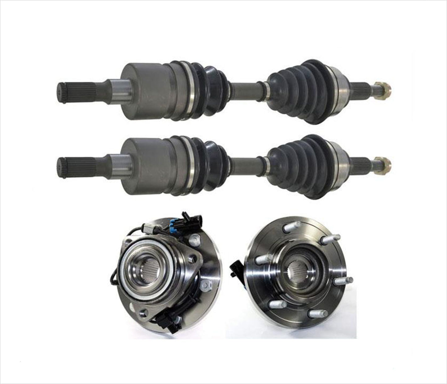 Ejes delanteros y cojinetes de cubo de rueda para Hummer H3 H3T 2006-2010
