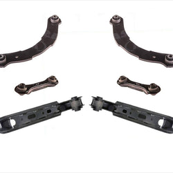Rear Upper & Lower Control Arms for 08-14 Mitsubishi Lancer 6PC Kit