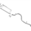 Exhaust System Muffler Tail Pipe For Jeep Wrangler 2.5L 4.0L 1997 1998 1999