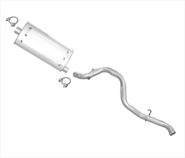 Exhaust System Muffler Tail Pipe For Jeep Wrangler 2.5L 4.0L 1997 1998 1999