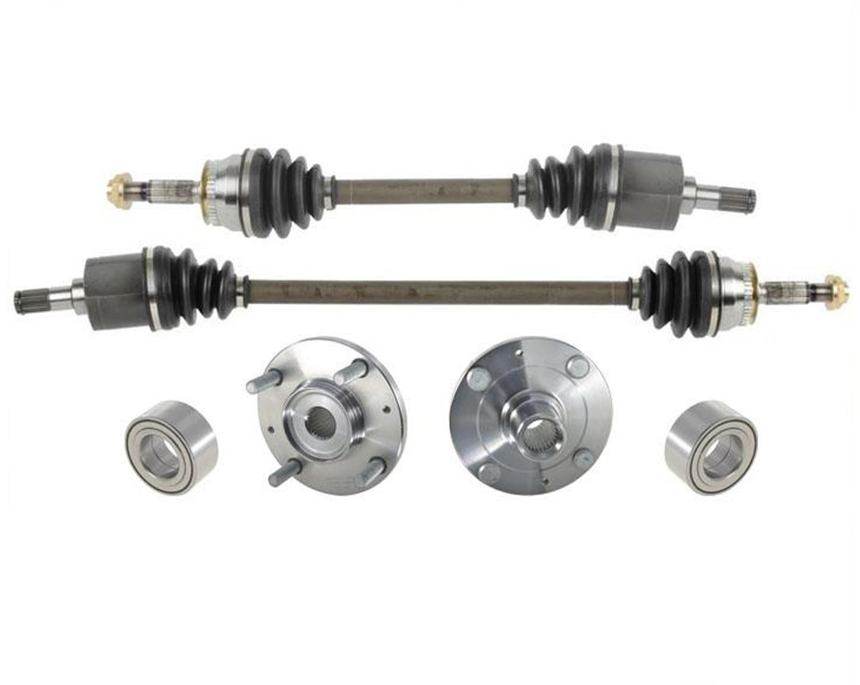 Ejes de transmisión CV, bujes y rodamientos para Hyundai Elantra 01-06, transmisión automática