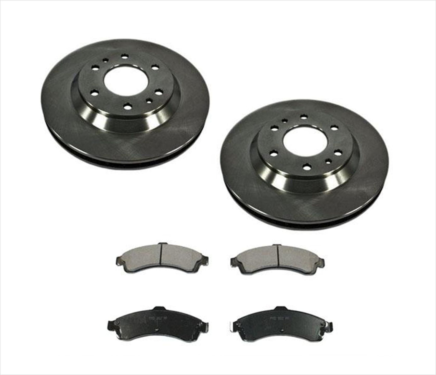 Para 02-05 Trailblazer Standard 113 pulgadas Base de rueda 4.2L Pastillas de rotores de freno delantero