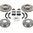 Fits 04-06 Tundra Front Brake Rotors & Ceramic Pads Drums Shoes Springs Cyl 9Pc
