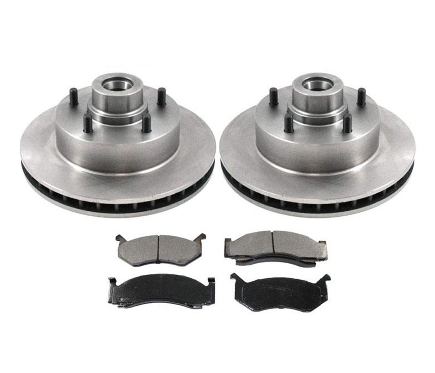 Para furgonetas Dodge B1500 85-97 con sistema de frenos ABS trasero nuevos rotores y pastillas de freno