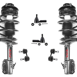 Front Complete Coil Spring Struts for Toyota Camry 95-96 2.2L 4Cyl 6pc Kit