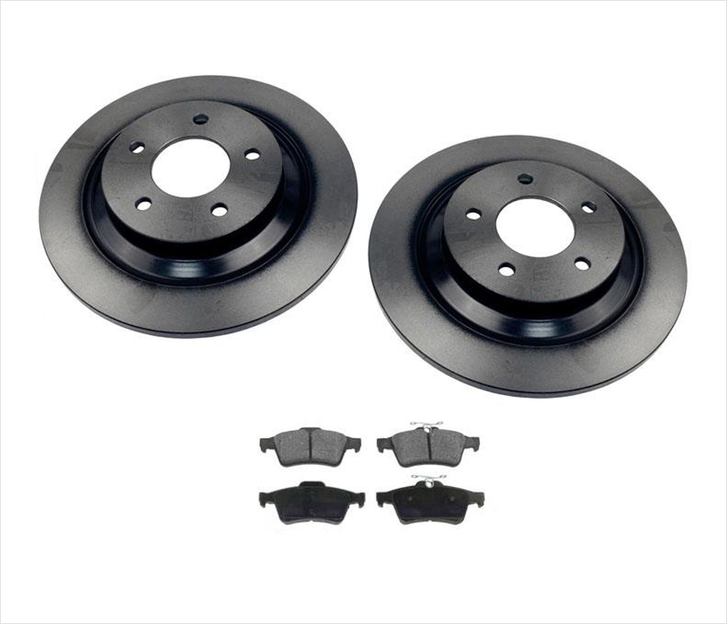 Fits For 2006-2017 Mazda 5 REAR Brake Rotors & Ceramic Pads 3pc Kit