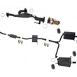 Front Y Pipe Convertor Resonator & Dual Mufflers fits Honda Accord 4Door 3.0L V6