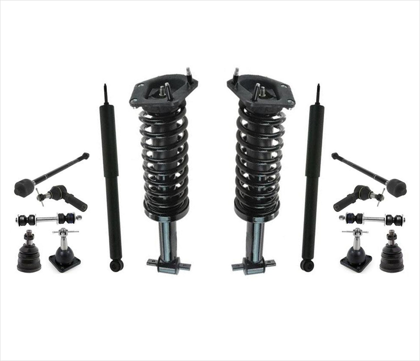 Complete Coil Spring Struts Shocks Ball Joints Chassis Kit For 93-02 Camaro 14pc