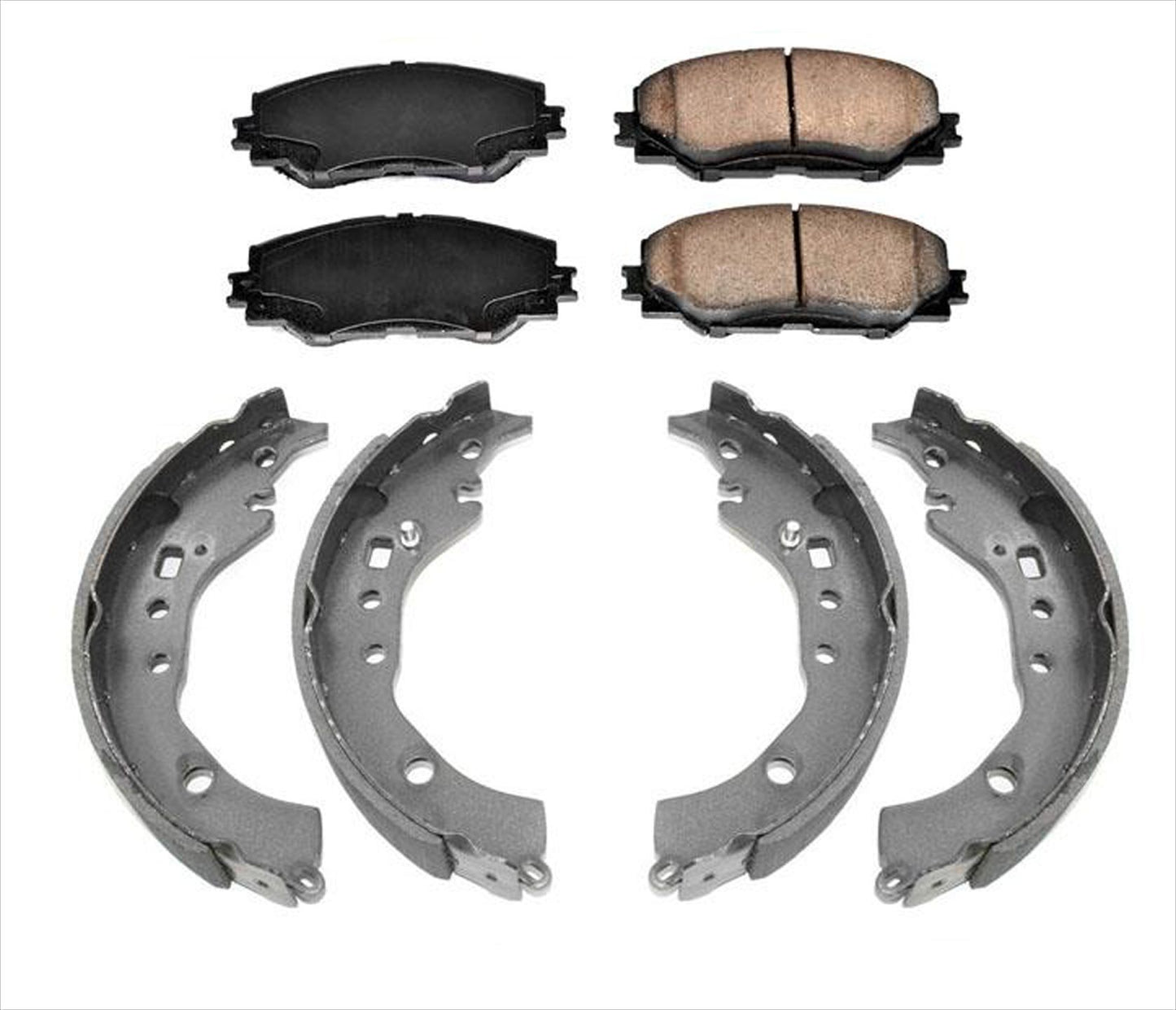 Juego de zapatas de freno delanteras de cerámica para Scion xD 2008-2014