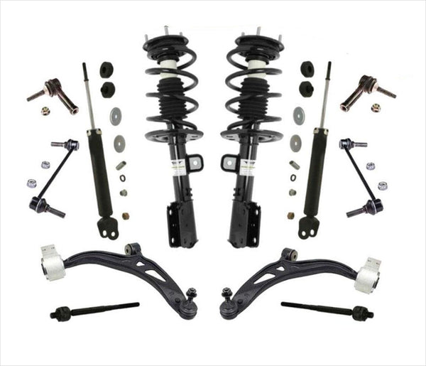 Kit completo de amortiguadores de puntales, 12 piezas, apto para tracción en todas las ruedas Ford Explorer 13-19