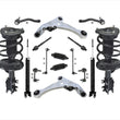 Brazos de control de amortiguadores traseros delanteros, 16 piezas para Nissan Altima 07-12 2.5L 4 CYL