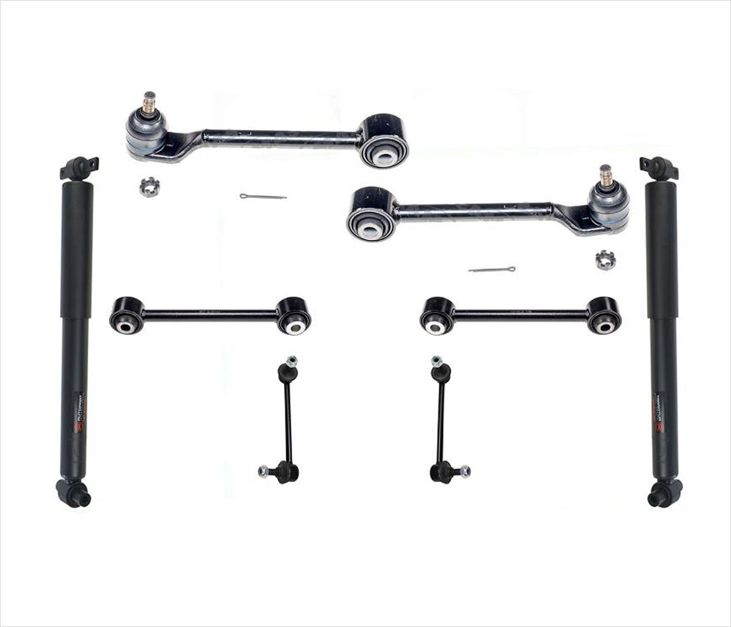 Rear Shocks Links Upper Control Arms & Lower Forward Arms For 09-11 Honda Pilot