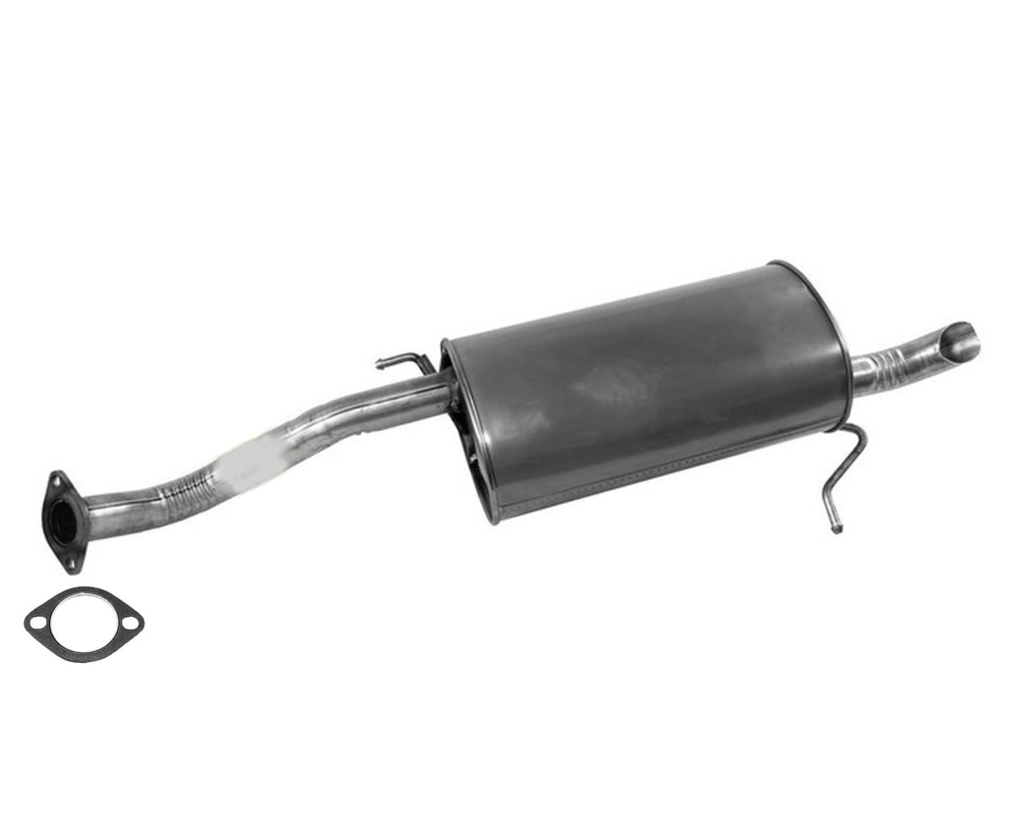 Silenciador trasero + junta para Hyundai Elantra 4 puertas Sedan 11-15 REF# 28710-3X300