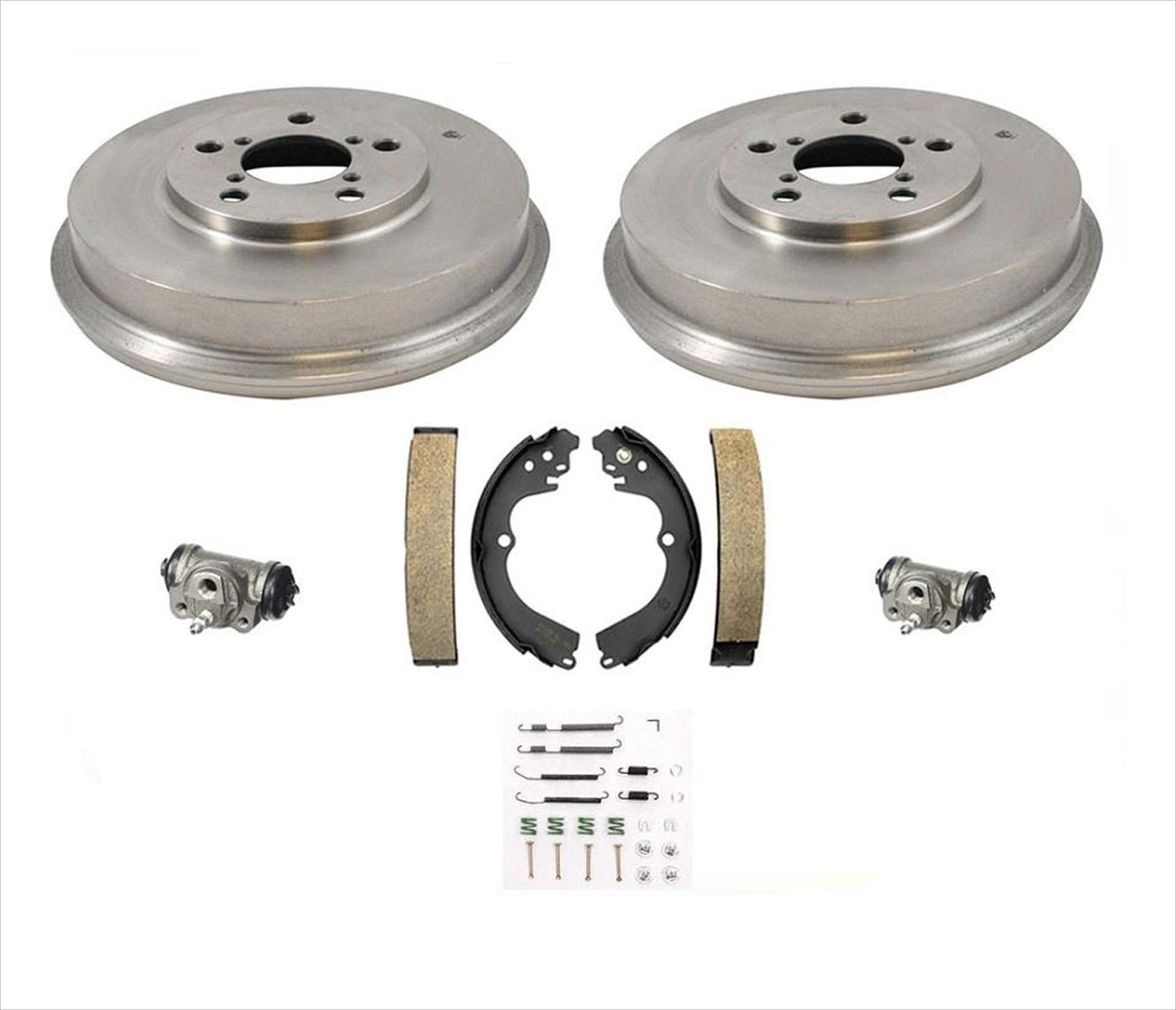 Tambores de freno Zapatas Kit de resorte Cilindro compatible con Impreza 2.2 Tracción en todas las ruedas Exc Wagon