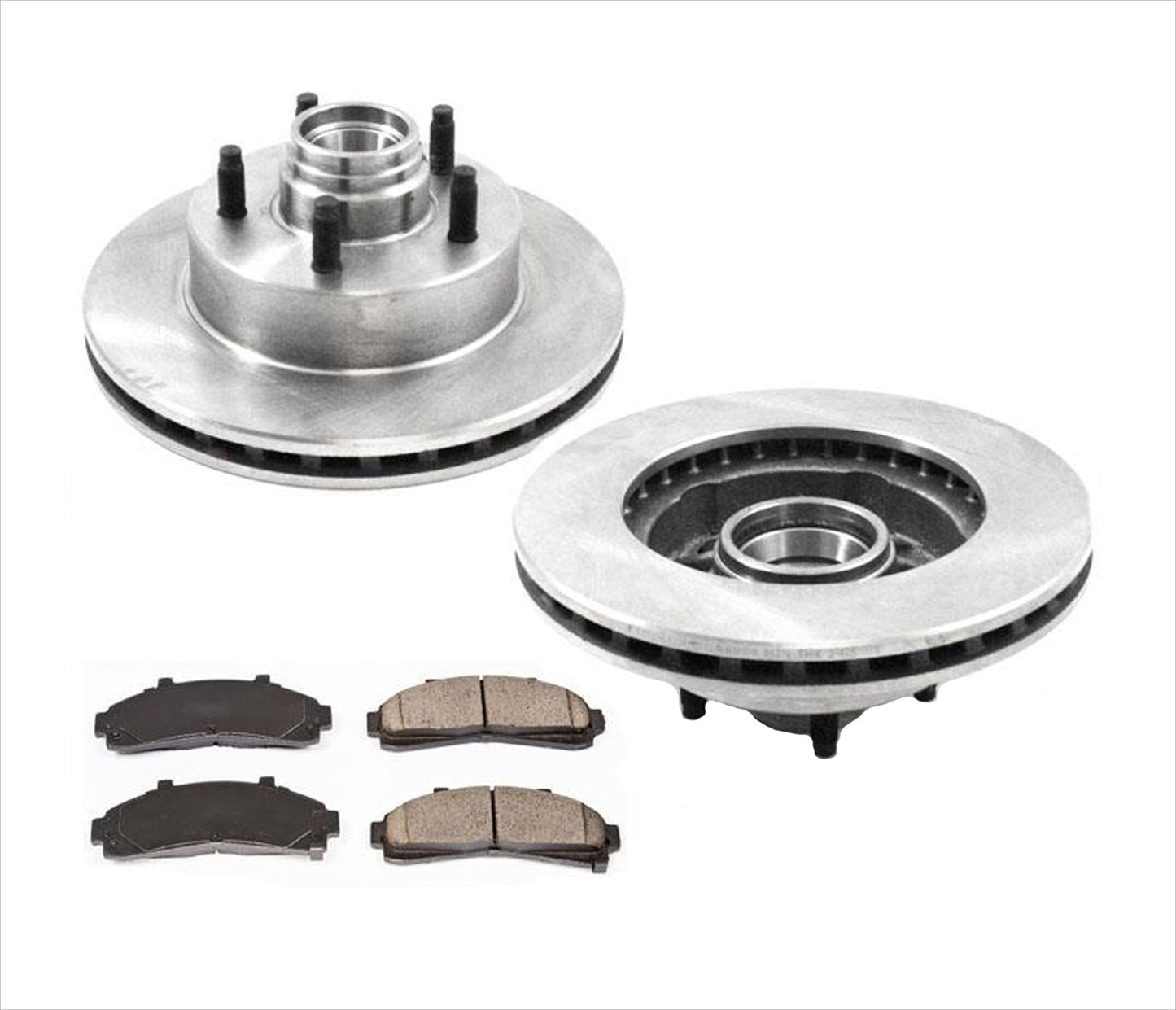 Brake Disc Rotors & Pads Fits 98-01 Ranger Rear Wheel Drive & Rear ABS Only