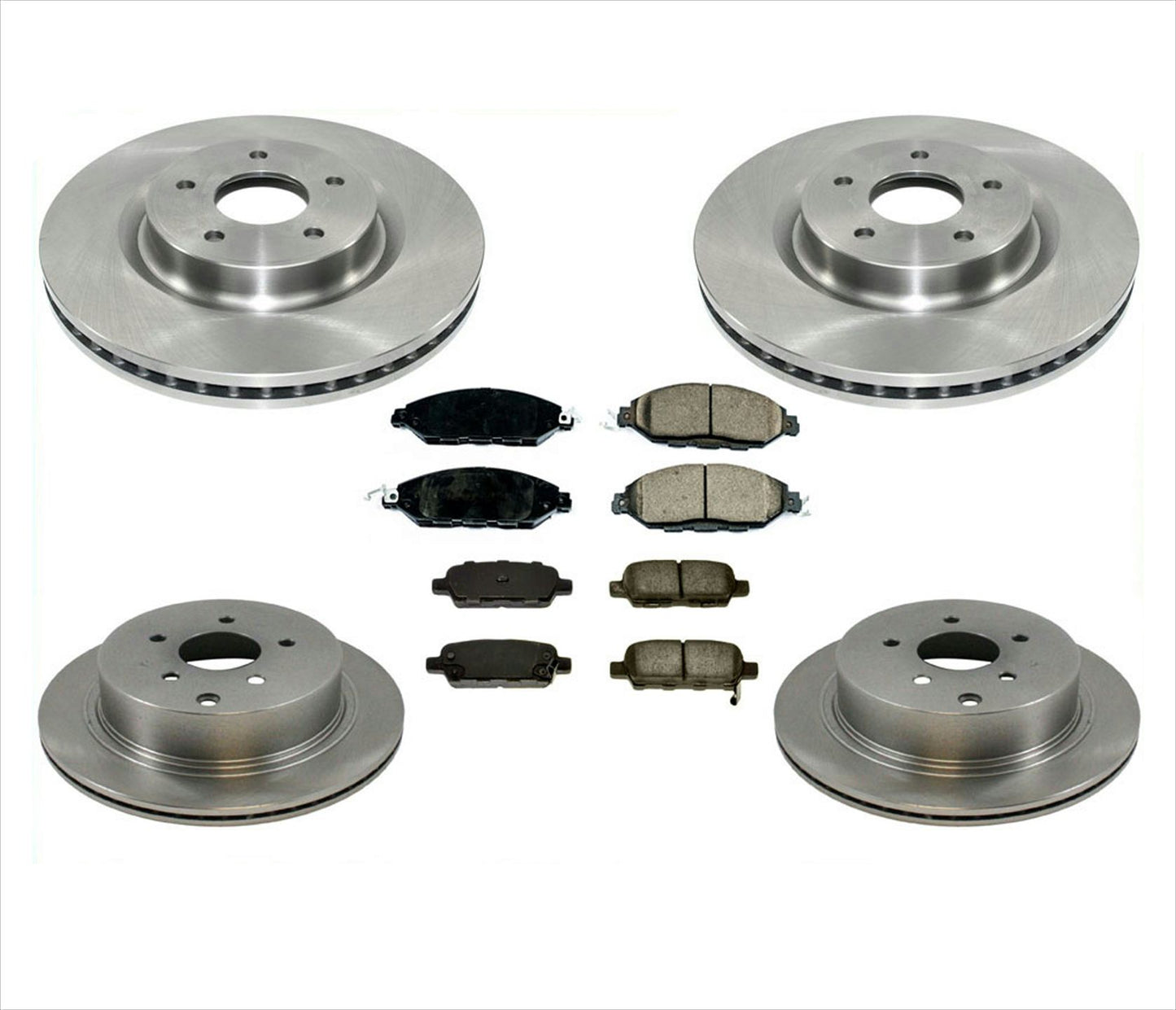 Brake Disc Rotors & Ceramic Disc Brake Pads For Nissan Pathfinder V6 2013-2015
