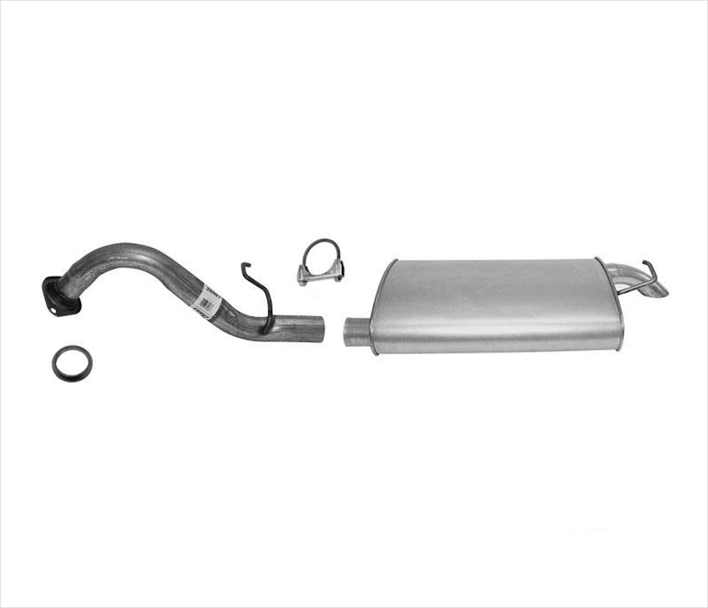Fits 2009-13 Toyota Corolla 1.8L Axle Pipe & Rear Muffler Exhaust 28807 790390