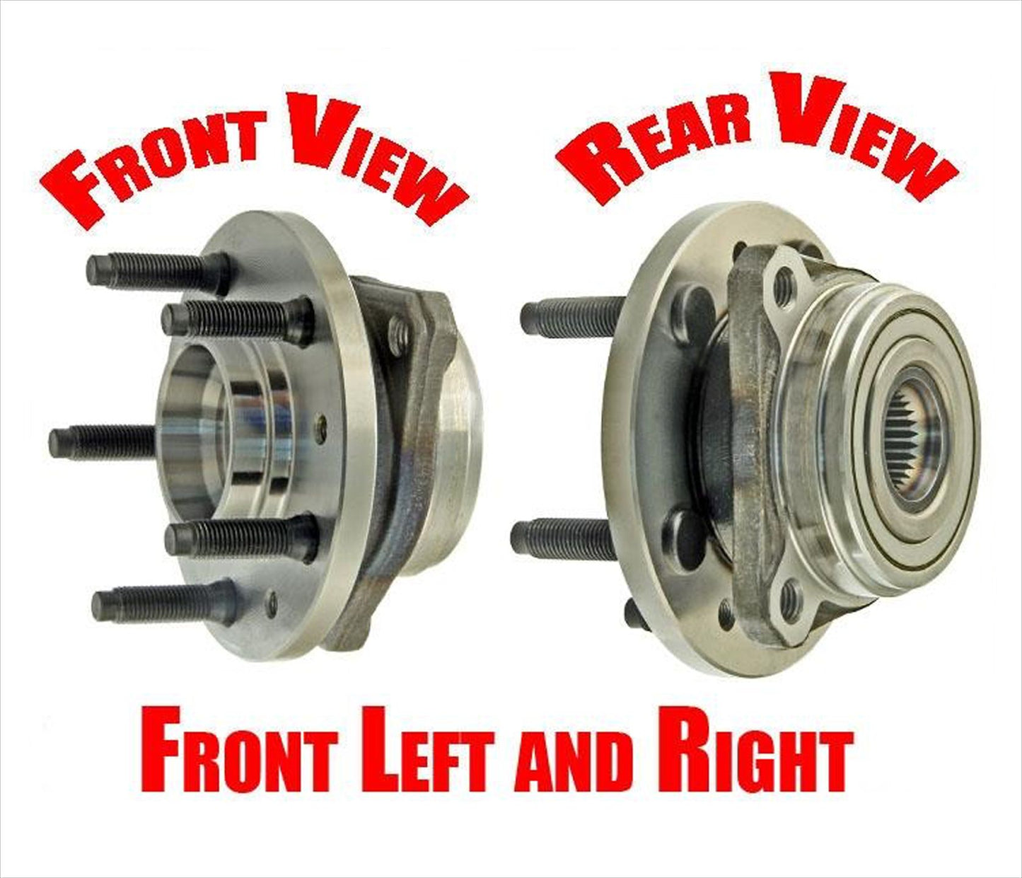 99-03 Fits Ford Windstar Front Hub Wheel Assembly Bearing TORQUE TESTED