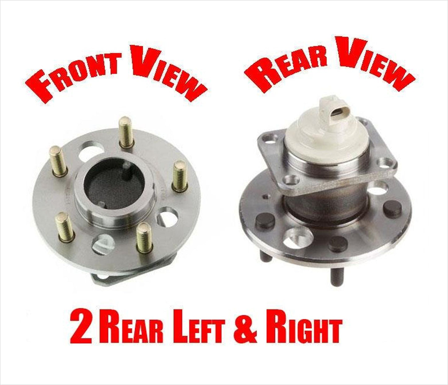 Se adapta a modelos de ensamblaje de ABS de buje de rueda trasera Regal (2) 97-04 con frenos ABS de 4 ruedas