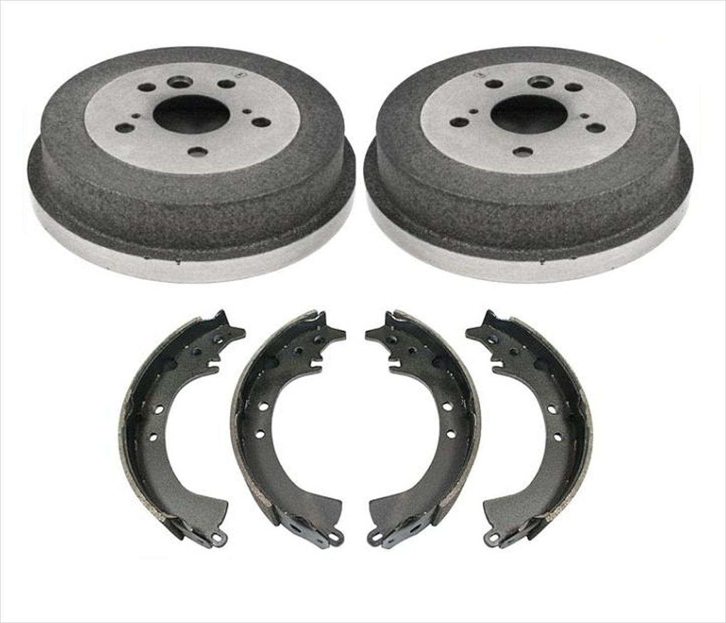 Tambores de freno trasero y zapatas de freno de 3 piezas para Toyota Rav4 2001-2002