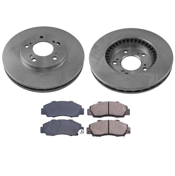 Front Rotors & Brake Pads for Acura Legend 2 Door 93-95 Legend GS 4 Door 94-95