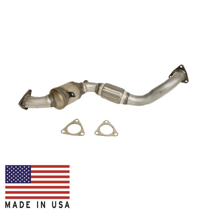 Front Drivers Side Flex Pipe W/ Catalytic Converter for Audi Q7 3.6L 2007-2010
