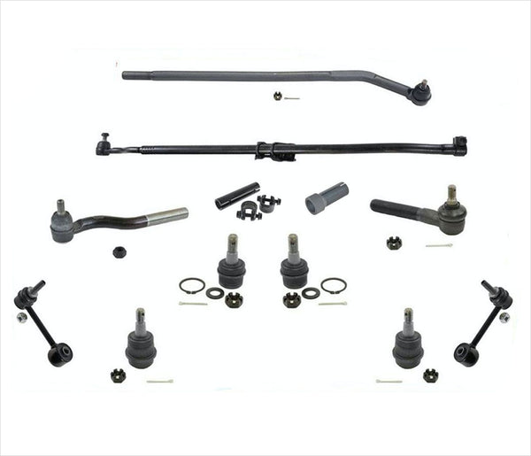 For Jeep Wrangler 2007-2017 Front Ball Joints Tie Rod Arm To Steering Assembly