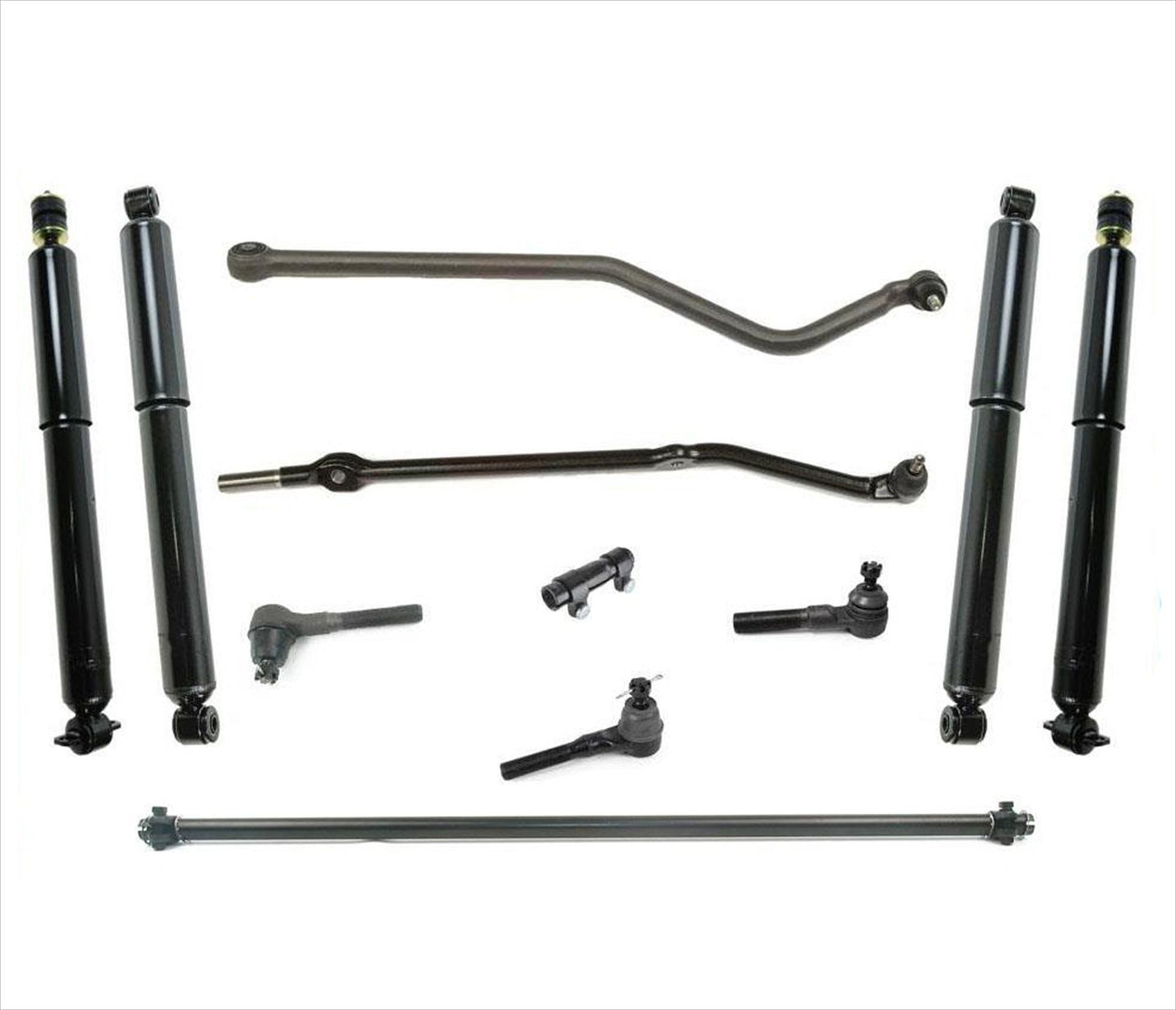 Amortiguadores de varillas de amarre con rótula de enlace de arrastre para Jeep Grand Cherokee 4.0L V6 93-98