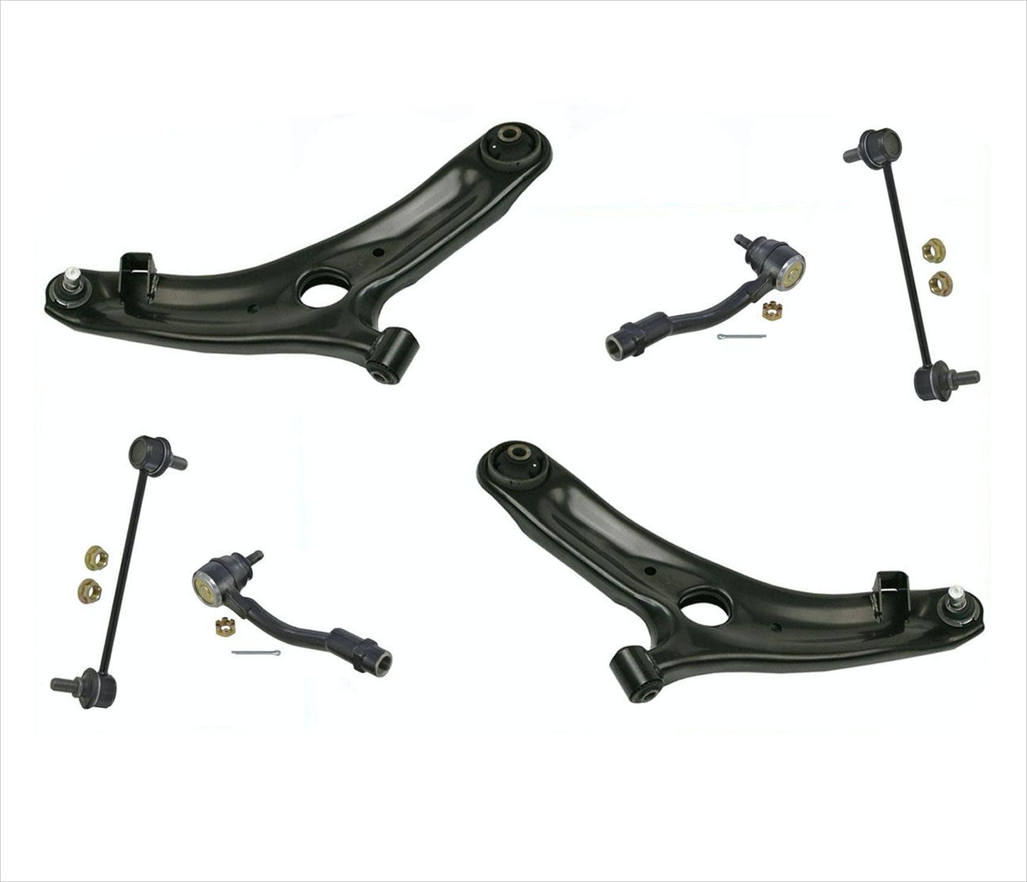 Nuevas barras de amarre y enlaces de brazos inferiores delanteros para transmisión automática Kia Soul 10-13