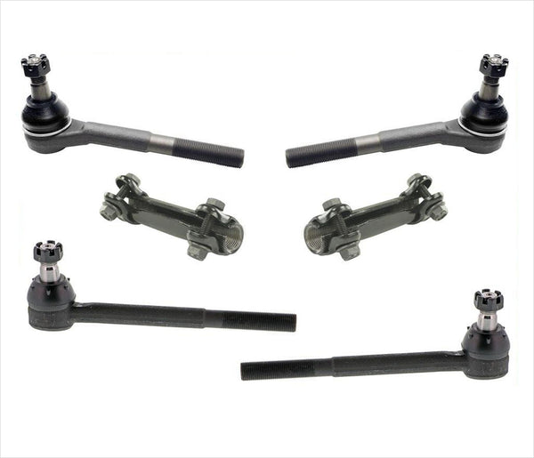 For GMC & Chevrolet Van 1983 92 93 1994 1995 G10 G20 G30 Tie Rod Sleeve 6pc Kit