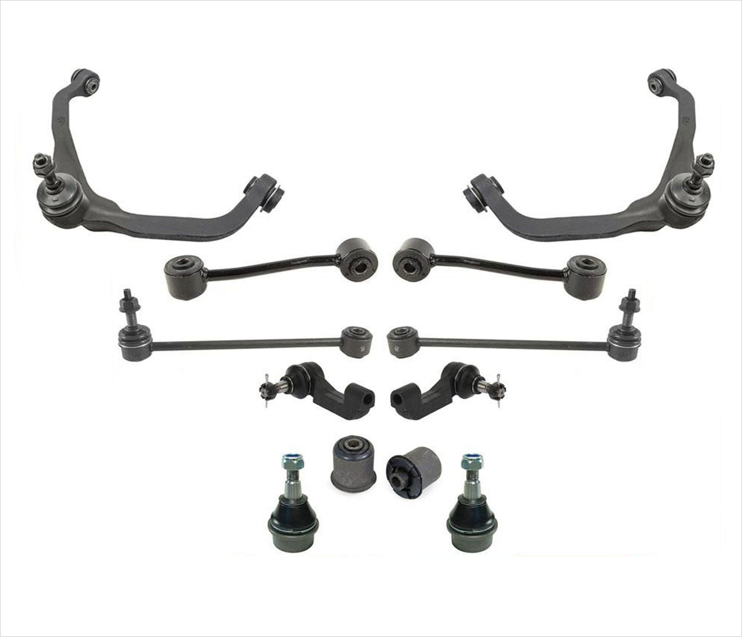Kit de chasis de dirección de 12 piezas para Dodge Nitro 07-11 y Jeep Liberty 08-12