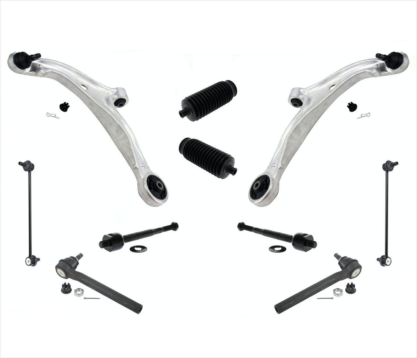 Brazo de control, rótula, varillas de amarre, eslabones y botas para Honda Odyssey 07-10 LX EX
