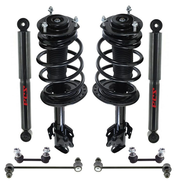 Front Struts & Rear Shocks for Lexus RX350 2010-2015 (Without Air Suspension)