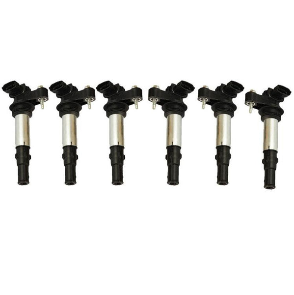 Direct Ignition Coils for 04-09 Cadillac CTS 3.6L 6PC Kit (REF# D501A D501C)