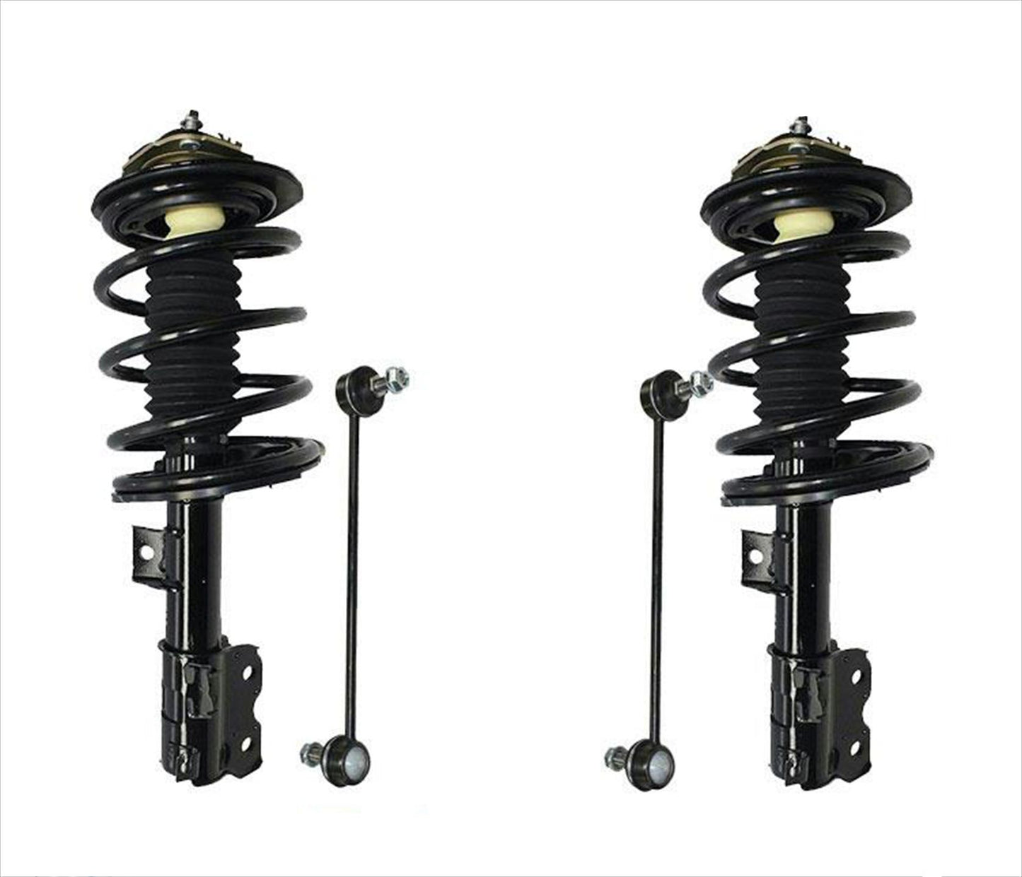 Front Coil Spring Struts & Sway Bar Links Fits 2004-2011 Chevrolet Aveo