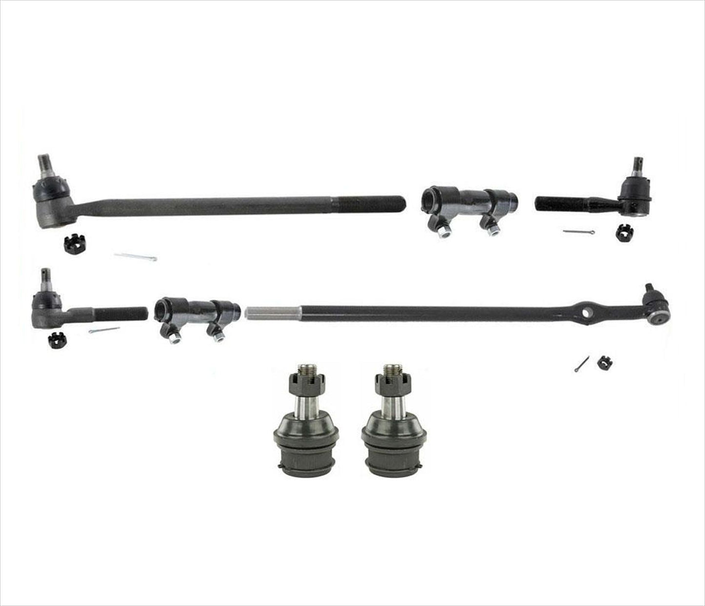 Se adapta a las mangas de las varillas de amarre de Ford Ranger de tracción trasera 93-97, 8 piezas completas